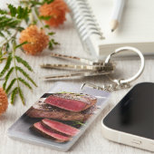 Rindfleischsteak Schlüsselanhänger (Vorderseite rechts)