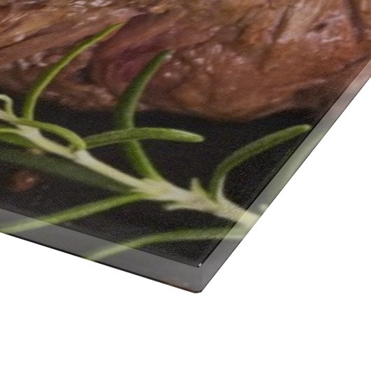 Rindfleischsteak Schneidebrett (Ecke)