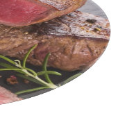 Rindfleischsteak Schneidebrett (Ecke)