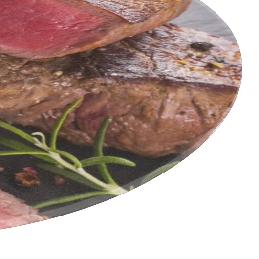 Rindfleischsteak Schneidebrett (Ecke)