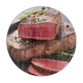 Rindfleischsteak Schneidebrett (Vorderseite)