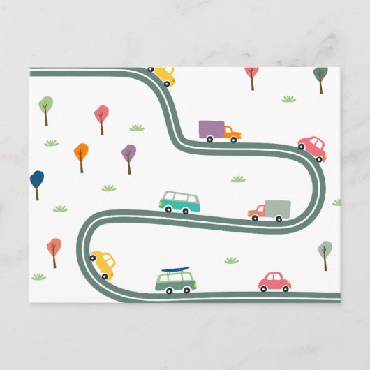 RINDFLEISCHVERÄNDERUNG DER ADRESSKARTE POSTKARTE (Vorderseite)