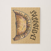 Rindkäse Empanadas lateinamerikanische Konditorei Puzzle (Vertikal)