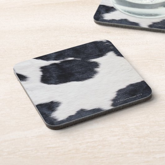 Rindleder-Druck Getränkeuntersetzer (Linke Seite)