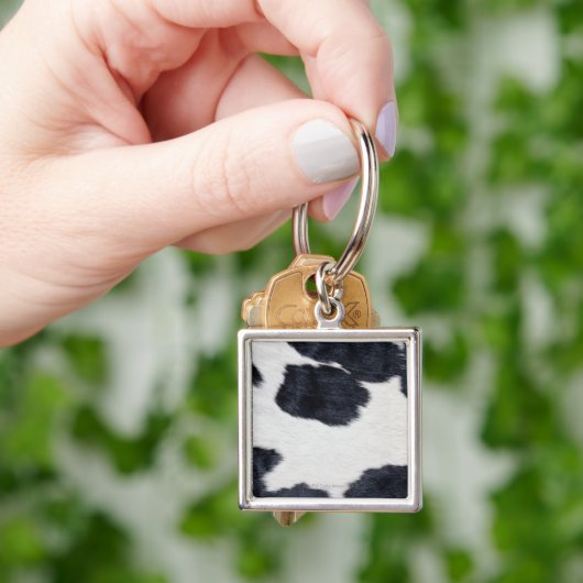 Rindleder-Druck Schlüsselanhänger (Hand)