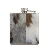 Rindleder Flachmann (Rückseite)