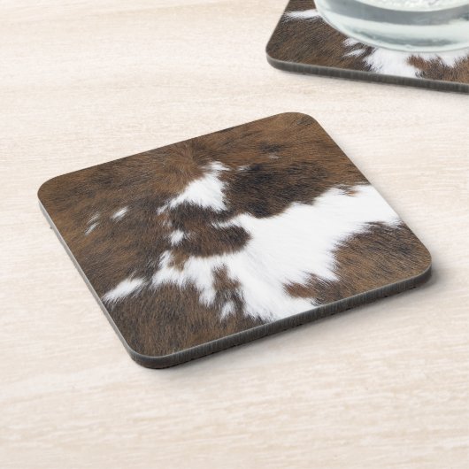 Rindleder Getränkeuntersetzer (Linke Seite)