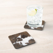 Rindleder Getränkeuntersetzer (Rechte Seite)