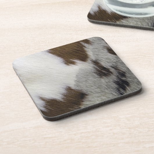 Rindleder Getränkeuntersetzer (Linke Seite)