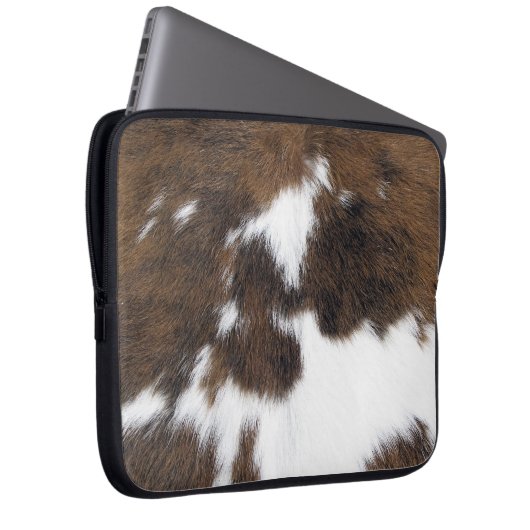 Rindleder Laptopschutzhülle (Vorne Rechts)