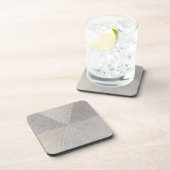 Rindleder-Patchwork Getränkeuntersetzer (Rechte Seite)