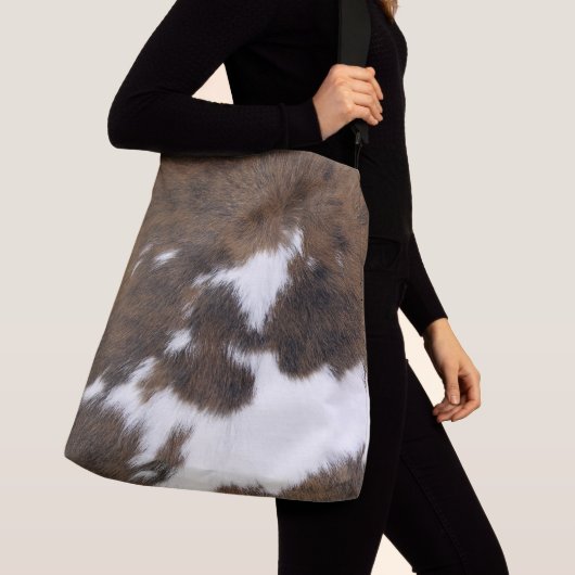 Rindleder Tragetaschen Mit Langen Trägern (Von Nahem)