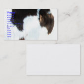 Rindleder Visitenkarte (Vorne/Hinten)