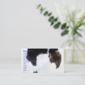 Rindleder Visitenkarte (Stehend Vorderseite)