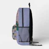 Rindropfen auf Ducklings Bedruckter Rucksack (Rechts)