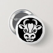 Rindvieh Button (Vorne & Hinten)