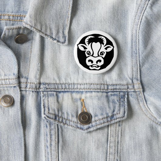 Rindvieh Button (Beispiel)