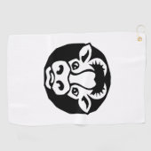 Rindvieh Golfhandtuch (Horizontal)
