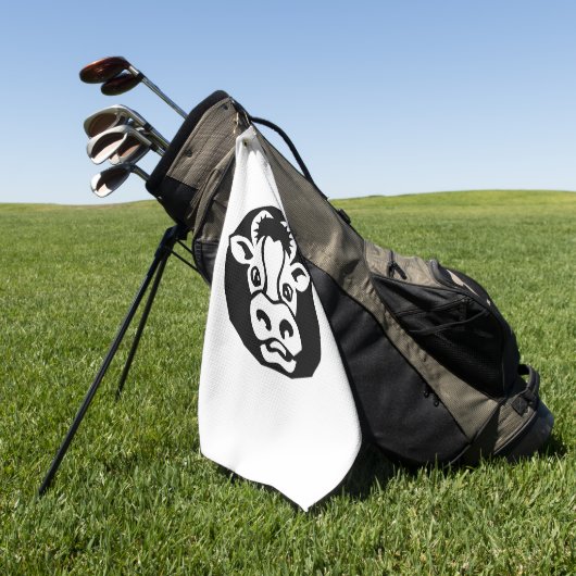 Rindvieh Golfhandtuch (Gras)