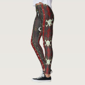 Rines O' Death Samhain Halloween Oktober Skull Leggings (Links)