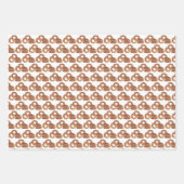 RING A DING Zwiebel Rings Funny Feinschmecker Wedd Geschenkpapier Set (Vorderseite 2)