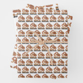 RING A DING Zwiebel Rings Funny Feinschmecker Wedd Geschenkpapier Set (Beispiel)