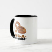 Ring-A-Ding-Zwiebelring Junk Food Feinschmecker Gi Tasse (Vorderseite Links)
