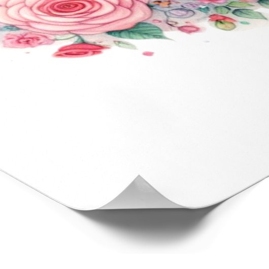 "Ring a Ring O Rose" Poster (Ecke)