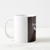 Ring angebundener Lemur Kaffeetasse (Links)