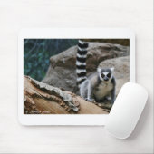 Ring angebundener Lemur Mousepad (Mit Mouse)