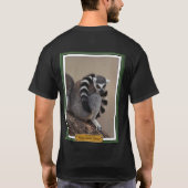 Ring-angebundener Lemur T-Shirt (Rückseite)
