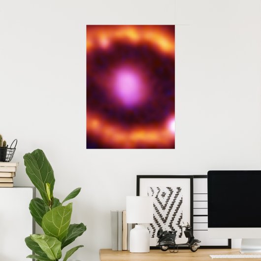 Ring Around Supernova 1987A (SN1987A) Poster (Heimbüro)
