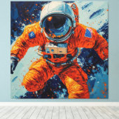 Ring Around the Moon-12 Leinwanddruck (Insitu (Holzboden))