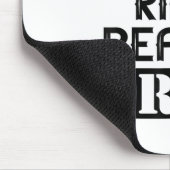 Ring Bearer Crew Ring Wedding Party Sungl Security Mousepad (Ecke)