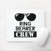 Ring Bearer Crew Ring Wedding Party Sungl Security Mousepad (Mit Mouse)