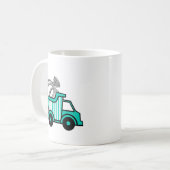 Ring Bearer Dump Truck Kaffeetasse (Vorderseite Links)