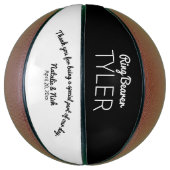 Ring Bearer Geschenk Keepake Basketball (Vertikal)