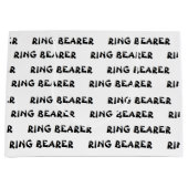 "Ring Bearer" Geschenktasche Große Geschenktüte (Vorderseite)