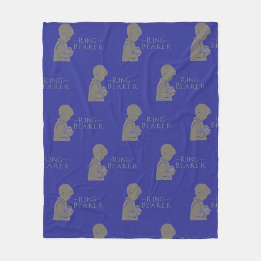 Ring Bearer Keepake Fleecedecke (Vorderseite)