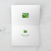 Ring Bearer Request Sharpshooter Leaf Hopper Card Einladung (Innenseite)