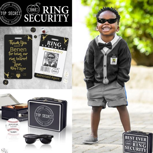 Ring Bearer Security Abzeichen Ausweis