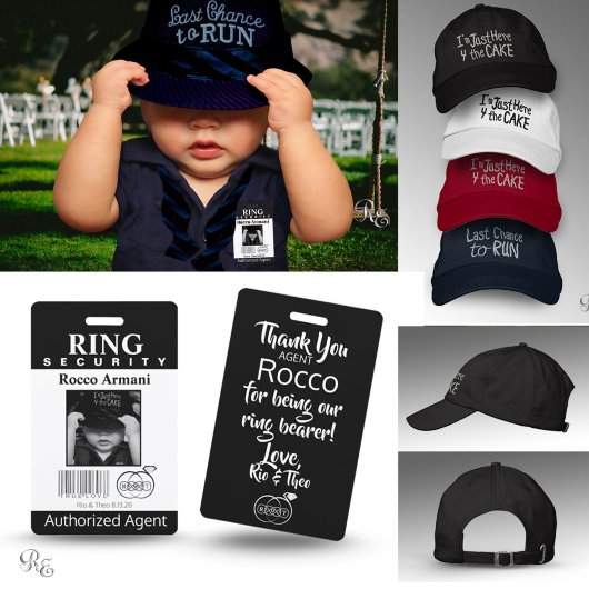 Ring Bearer Security Abzeichen Ausweis