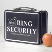 Ring Bearer Security Box Metall Brotdose (Beispiel)