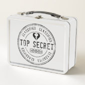 Ring Bearer Security Box Metall Brotdose (Vorderseite)