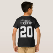 Ring Bearer Security T-Shirt (Schwarz voll)
