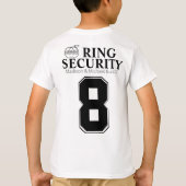 Ring Bearer Security T-Shirt (Rückseite)