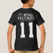 Ring Bearer Security T-Shirt (Rückseite)