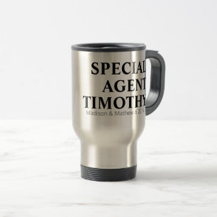 Ring Bearer Special Agent Tasse