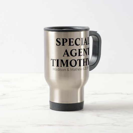 Ring Bearer Special Agent Tasse (VorderseiteRechts)