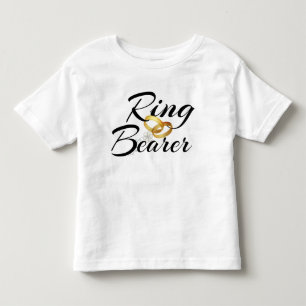 Ring Bearer Wedding Bands Kleinkind T-shirt